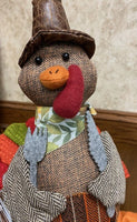 
              Thanksgiving Plush Turkey Decoration
            