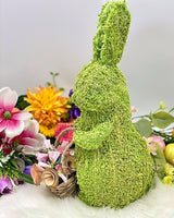 
              Straw Standing Easter Bunny-Green
            