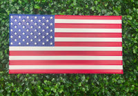 
              USA Metal Flag Sign- 6.25"x12"
            