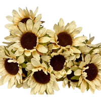 
              16" Sunflower Bush- Cream
            