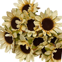 
              16" Sunflower Bush- Cream
            