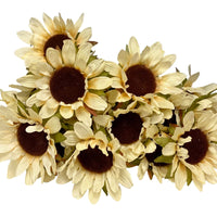 
              16" Sunflower Bush- Cream
            