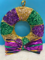 
              Mardi Gras Wreath
            