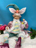 
              Easter Bunny Elf Shelf Sitting Doll
            