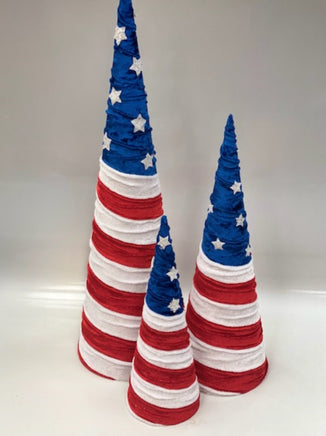 Set of 3-Patriotic Cone Trees