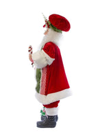 
              36" Kringle Klaus Red and Green Elf With Candy
            