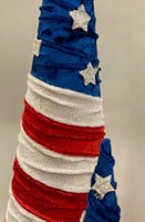 
              Set of 3-Patriotic Cone Trees
            