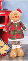 
              Plaid Gingerbread Stander
            