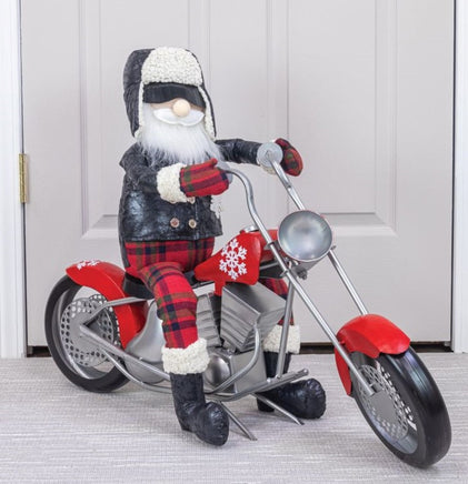 Santa and Motorcycle Set