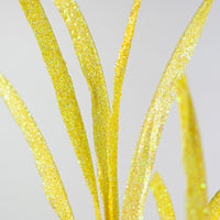 
              31" Glittered Bright Yellow Paper Grass Spray
            