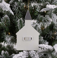 
              Light Up Wood Church Ornament
            