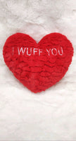 
              I WUFF YOU Heart Dog Toy
            