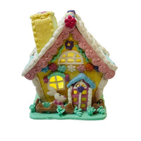 
              Light Up Pastel Easter Gingerbread House Decor
            