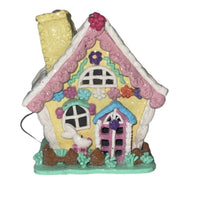 
              Light Up Pastel Easter Gingerbread House Decor
            