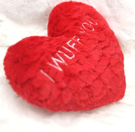 I WUFF YOU Heart Dog Toy