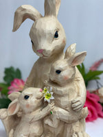 
              Bunny Family Figurine
            