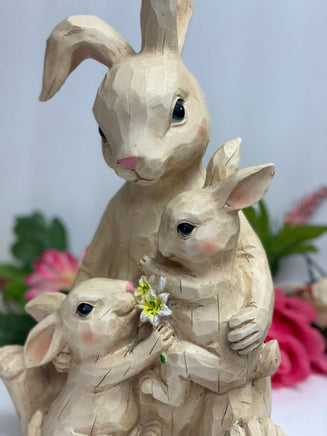 Bunny Family Figurine