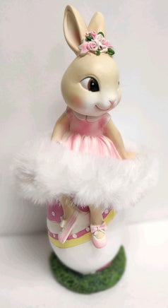 Ballerina Bunny & Egg Decor