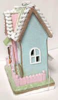 
              Light Up Pastel Easter Gingerbread Cottage Decor
            