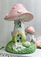 
              Light Up Pink Mushroom House
            