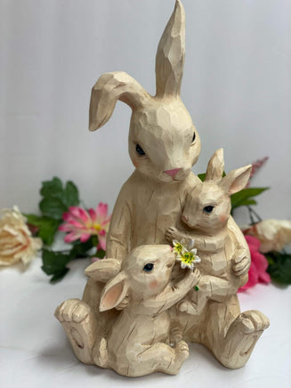 Bunny Family Figurine