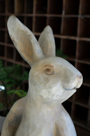 Faux Concrete Rabbit Shelf Sitter