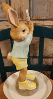 
              Pickle Ball Easter Bunny Figurine
            