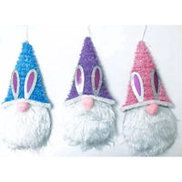 
              Easter Tinsel Gnome Hanging Signs
            