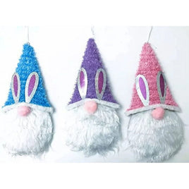 Easter Tinsel Gnome Hanging Signs