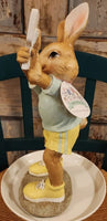 
              Pickle Ball Easter Bunny Figurine
            