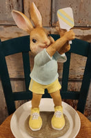 
              Pickle Ball Easter Bunny Figurine
            